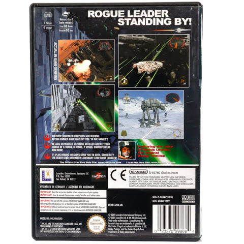 Star Wars: Rogue Squadron II - Rogue Leader - GameCube spill - Retrospillkongen