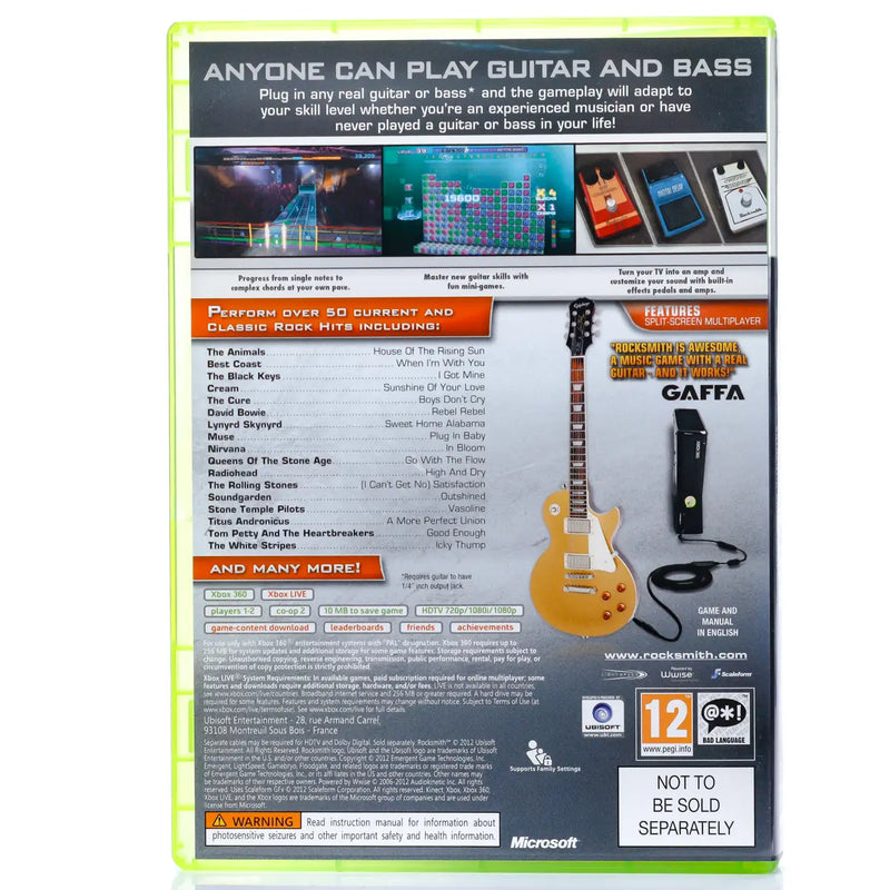 Rocksmith - Xbox 360 spill