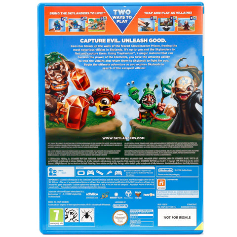 Skylanders Trap Team - WII U Spill