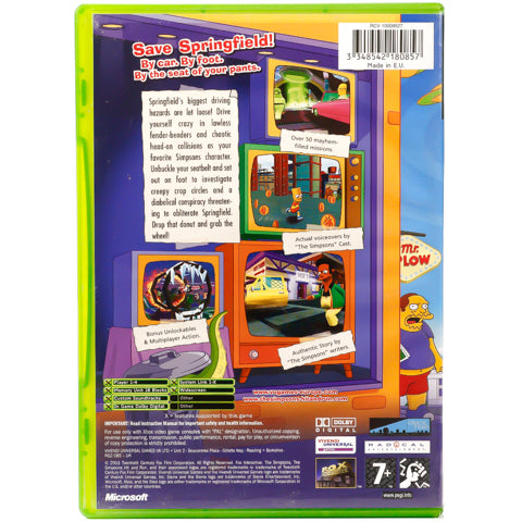 The Simpsons: Hit & Run - Xbox spill - Retrospillkongen