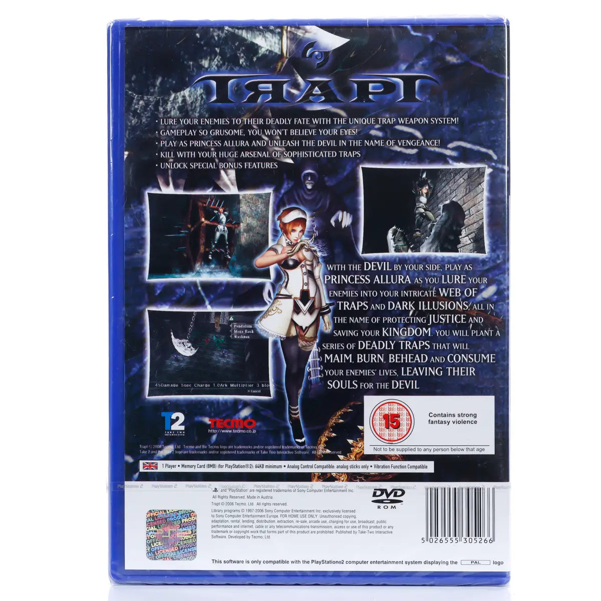 Trapt - PS2 Spill (Forseglet) - Retrospillkongen