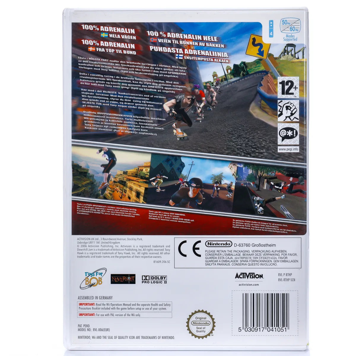 Tony Hawk’s Downhill Jam - Wii Spill - Retrospillkongen