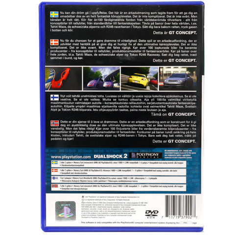 Gran Turismo Concept: 2002 Tokyo-Geneva - PS2 spill - Retrospillkongen