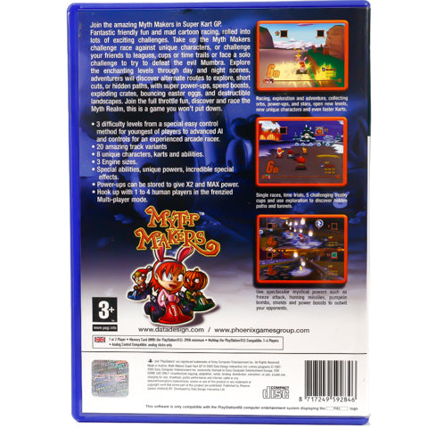 Myth Makers: Super Kart GP - PS2 spill - Retrospillkongen