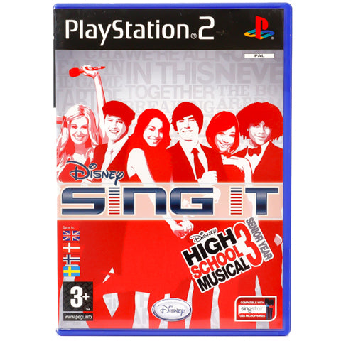 Disney Sing It: High School Musical 3 - Senior Year - PS2 spill