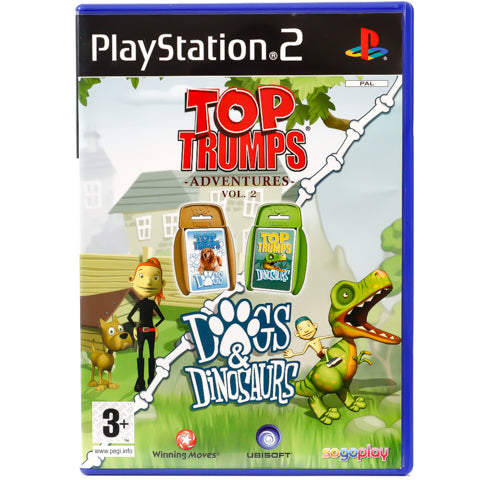 Top Trumps Adventures Vol. 2: Dogs & Dinosaurs - PS2 spill - Retrospillkongen