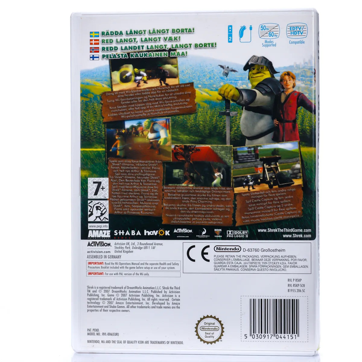 Shrek the Third - Wii Spill - Retrospillkongen