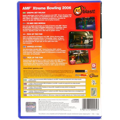 AMF Xtreme Bowling 2006 - PS2 spill - Retrospillkongen