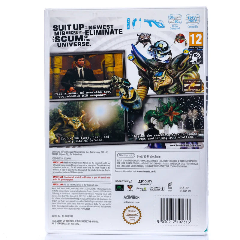 MIB: Alien Crisis - Wii Spill