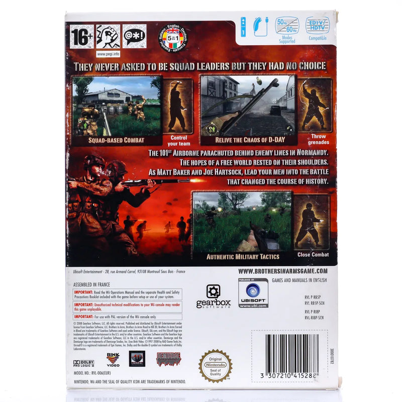 Brothers in Arms: Double Time - Wii Spill