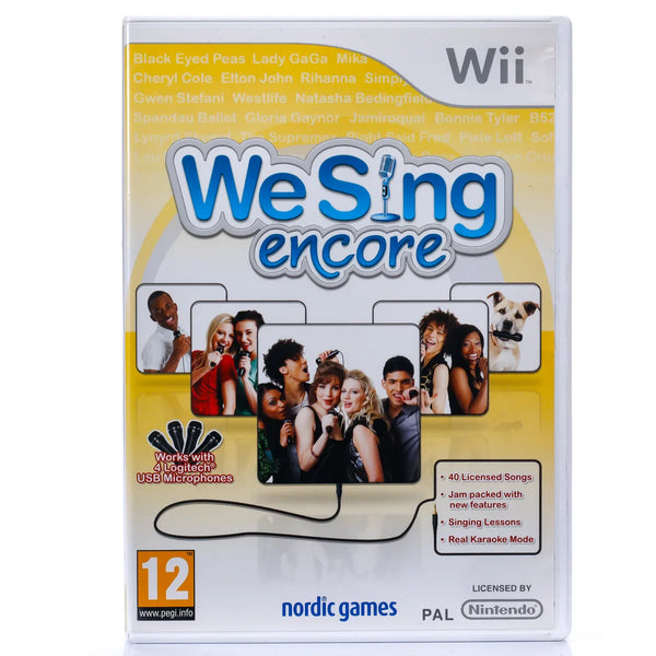 We Sing Encore - Wii Spill