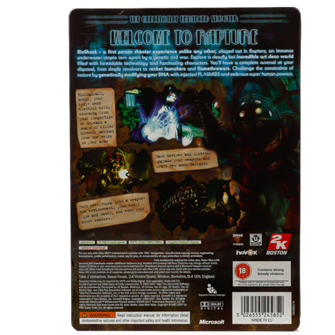 BioShock - Xbox 360 spill (Steelbook)