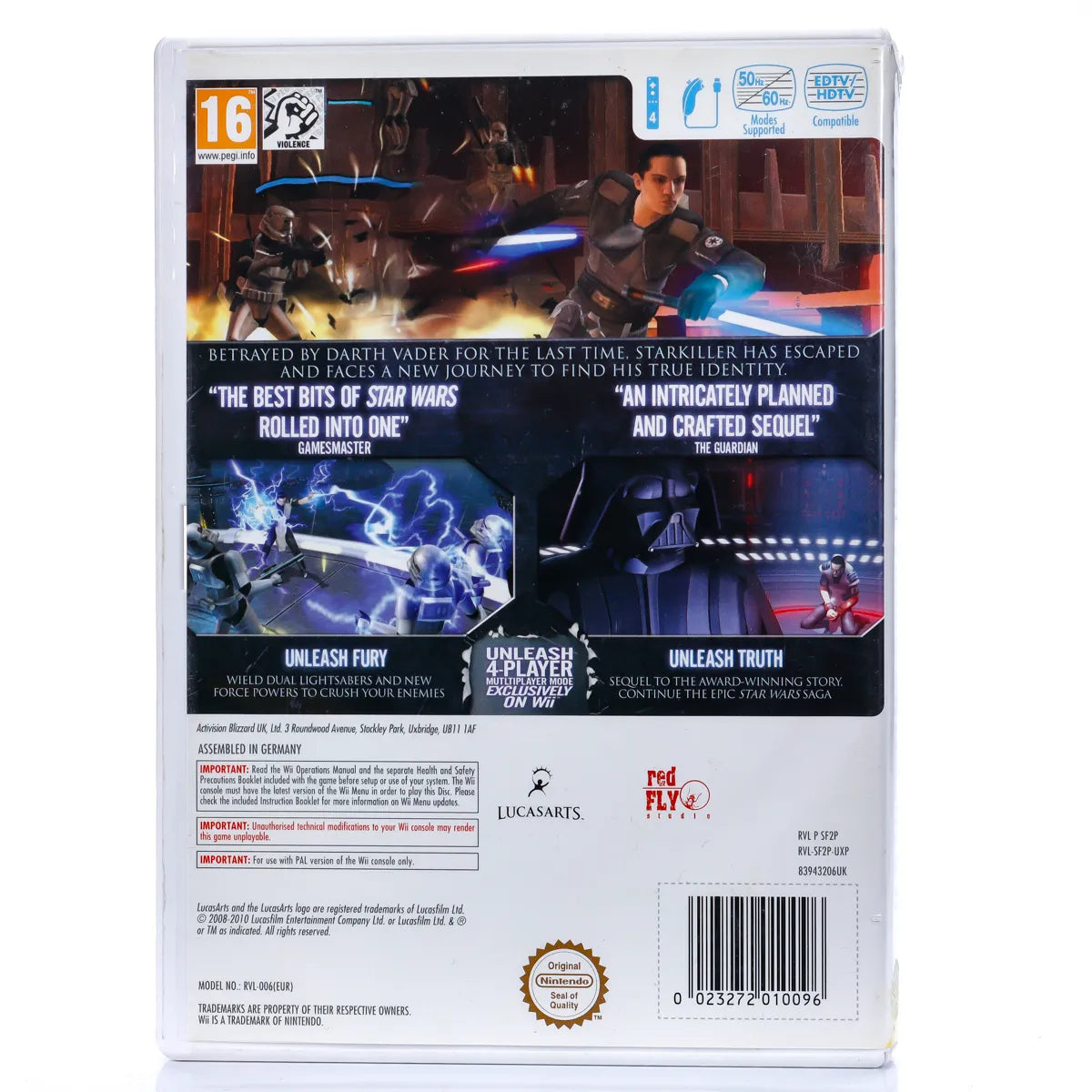 Star Wars: The Force Unleashed II - Wii Spill - Retrospillkongen