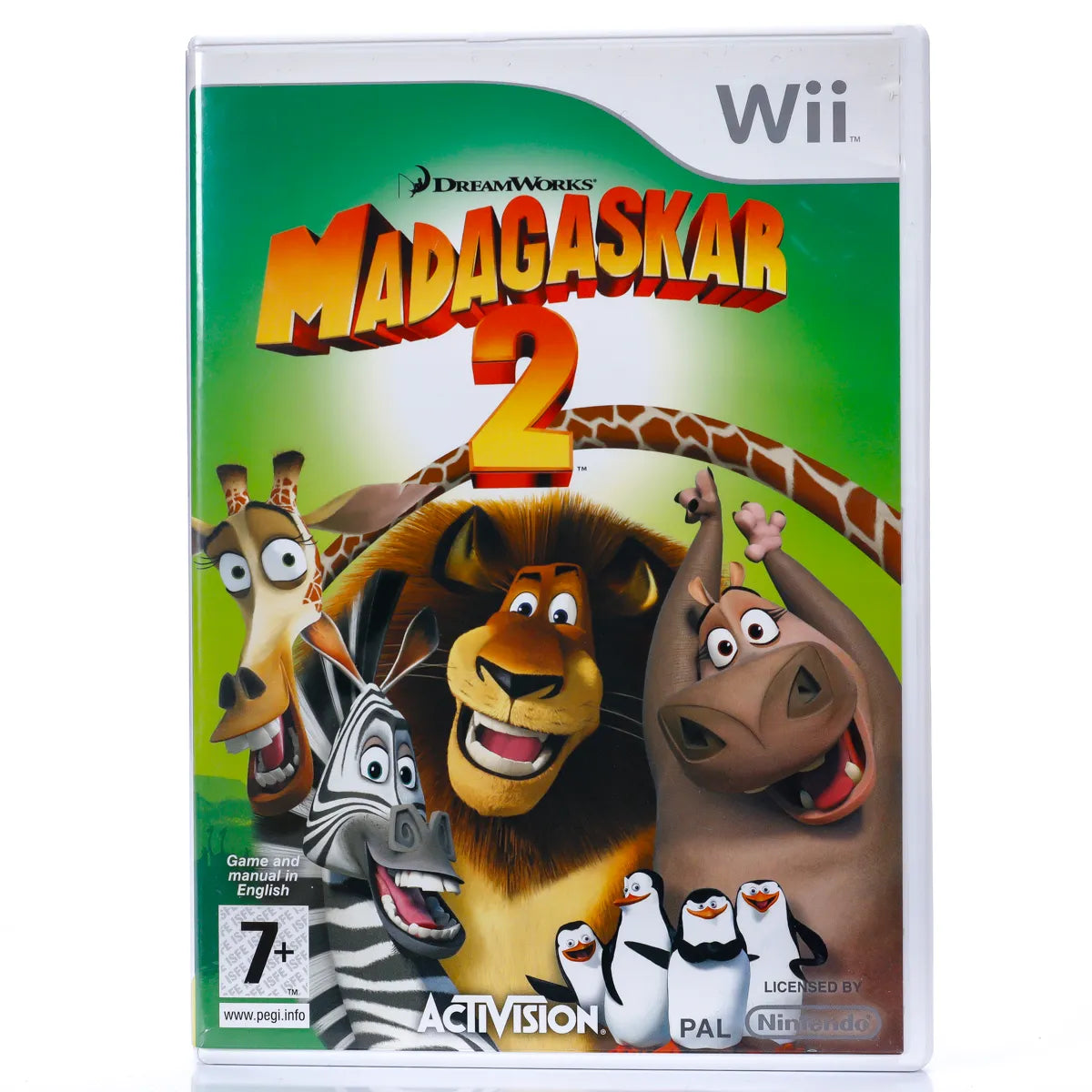 Dreamworks Madagaskar 2 - Wii Spill - Retrospillkongen