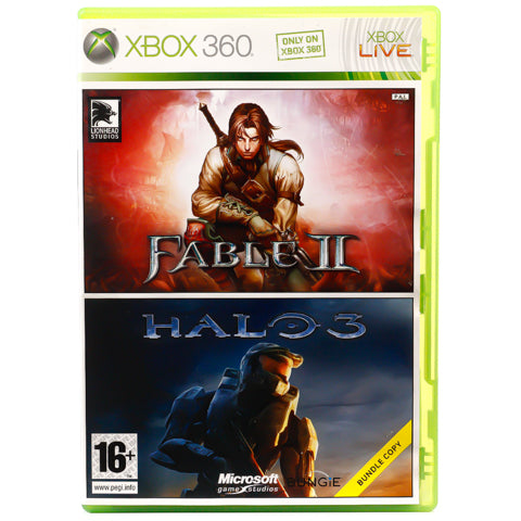 Fable II + Halo 3 Bundle - Xbox 360 spill - Retrospillkongen