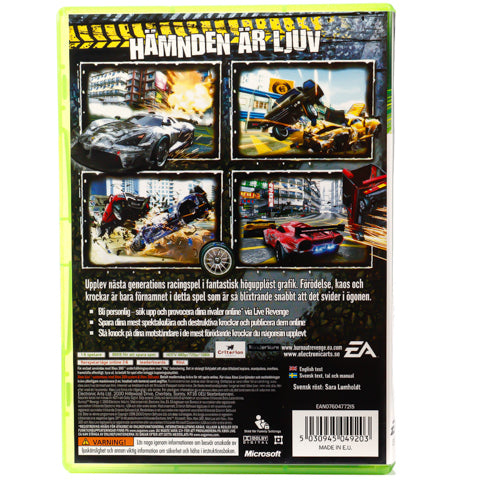 Burnout: Revenge - Xbox 360 spill - Retrospillkongen