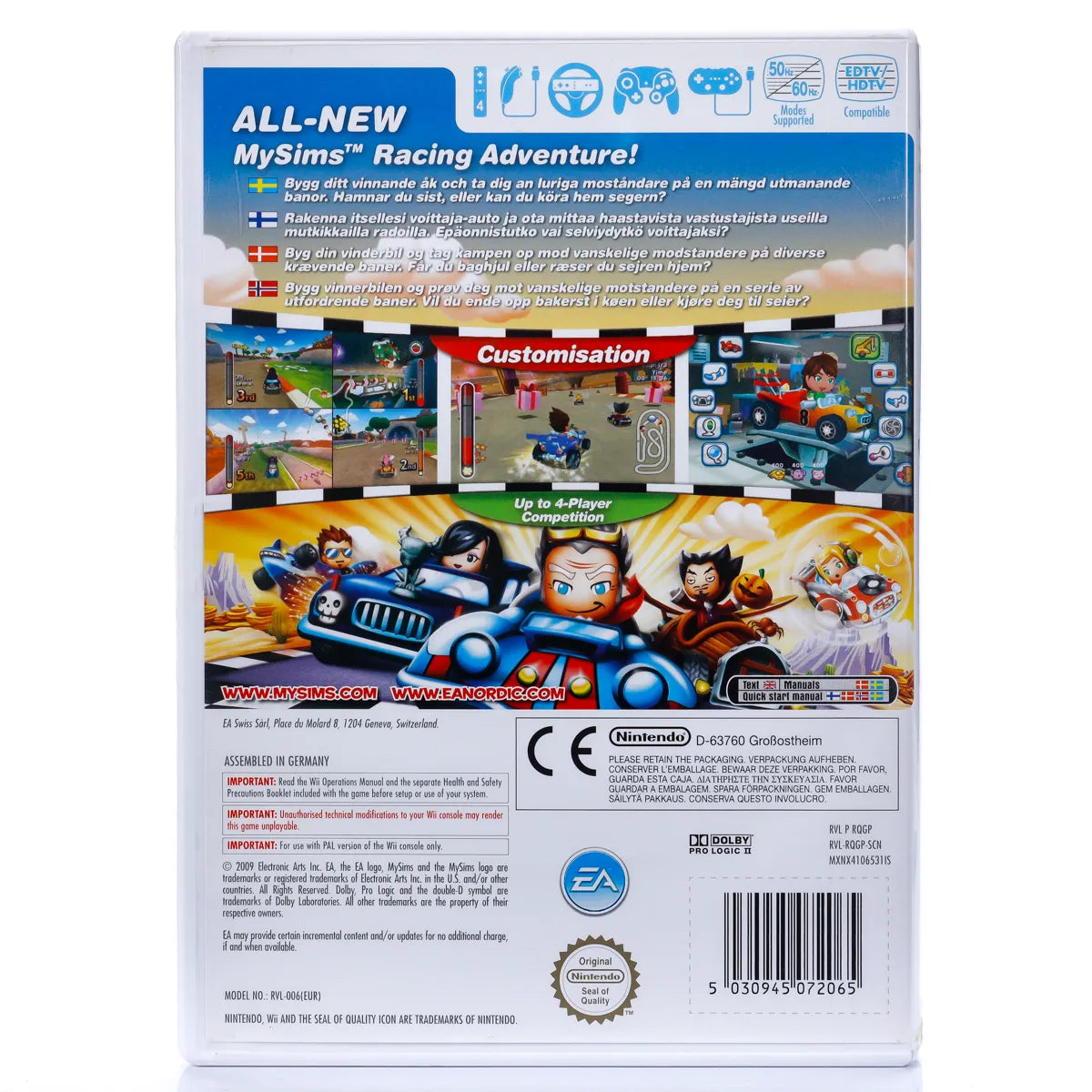 MySims Racing - Wii Spill - Retrospillkongen