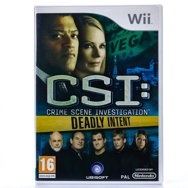 CSI: Crime Scene Investigation - Deadly Intent - Wii Spill