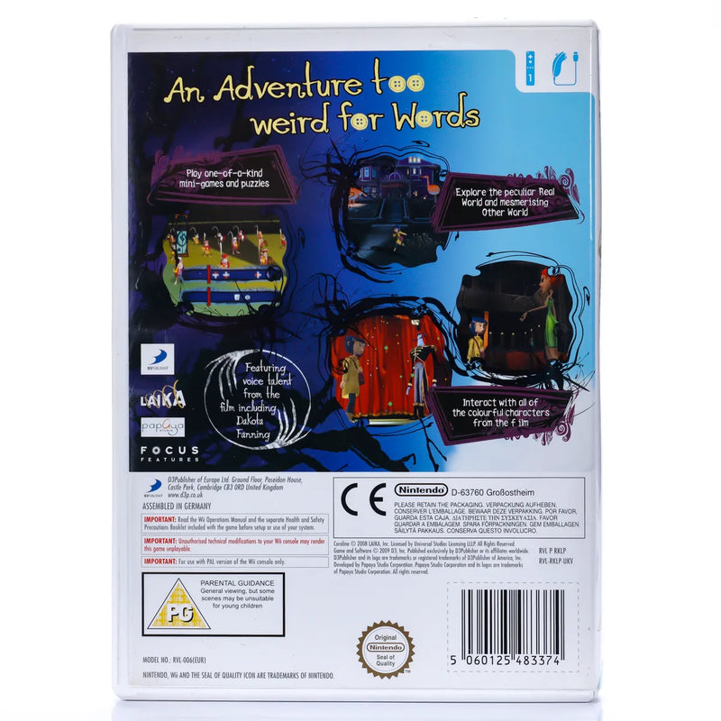 Coraline: An Adventure too Weird for Words - Wii Spill