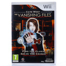 Cate West: The Vanishing Files - Wii Spill