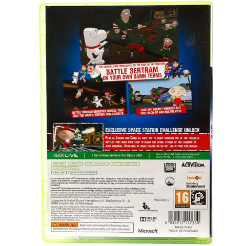 Family Guy: Back to the Multiverse - Xbox 360 spill - Retrospillkongen