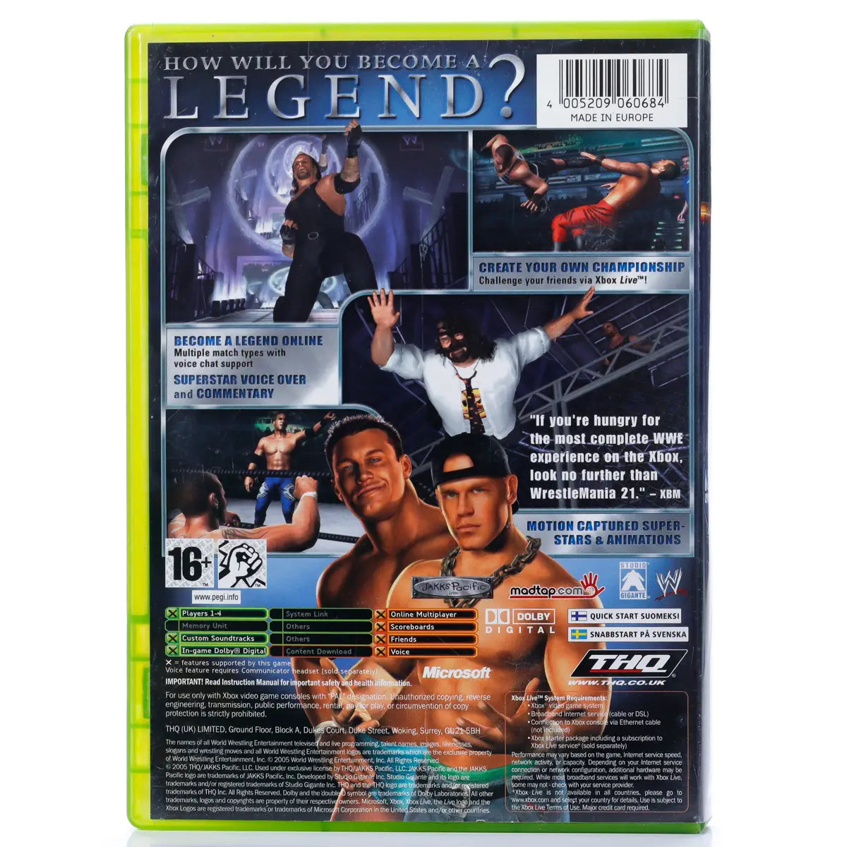 WWE WrestleMania 21 - Xbox spill - Retrospillkongen