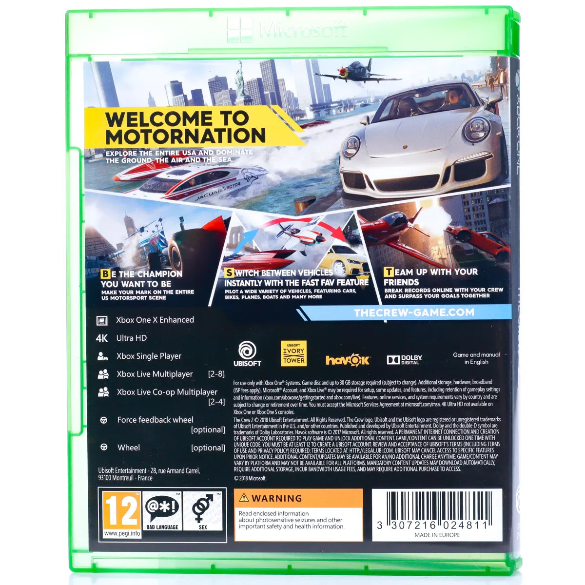 The Crew 2 - Xbox One Spill - Retrospillkongen