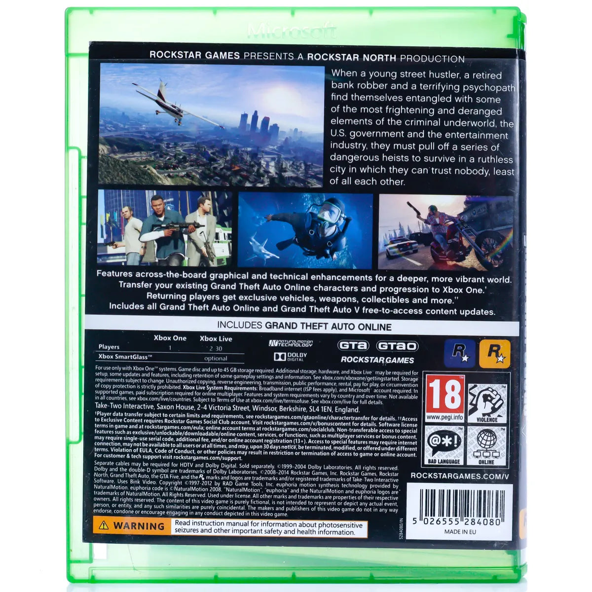 Grand Theft Auto V - Xbox One Spill - Retrospillkongen
