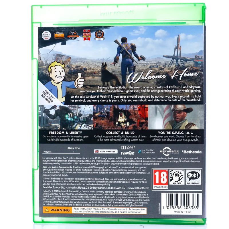 Fallout 4 - Xbox One Spill