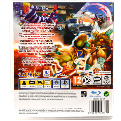 Super Street Fighter IV - PS3 spill - Retrospillkongen