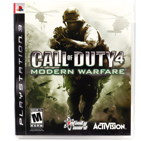 Call of Duty 4: Modern Warfare (NTSC, Regionfri) - PS3 spill