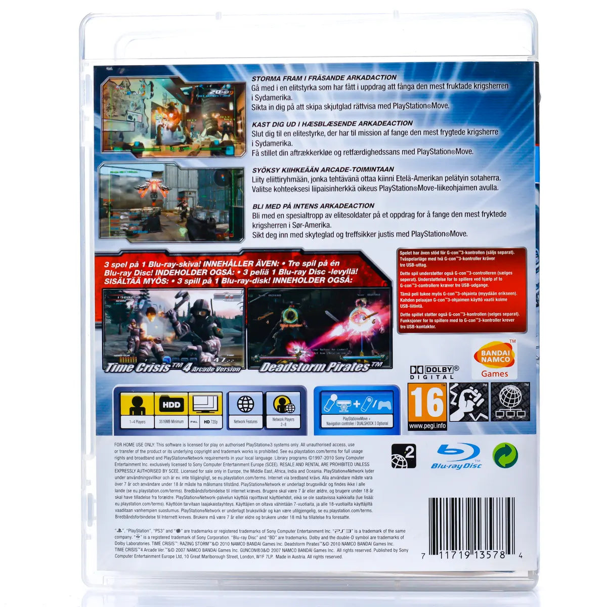 Time Crisis: Razing Storm - PS3 spill - Retrospillkongen
