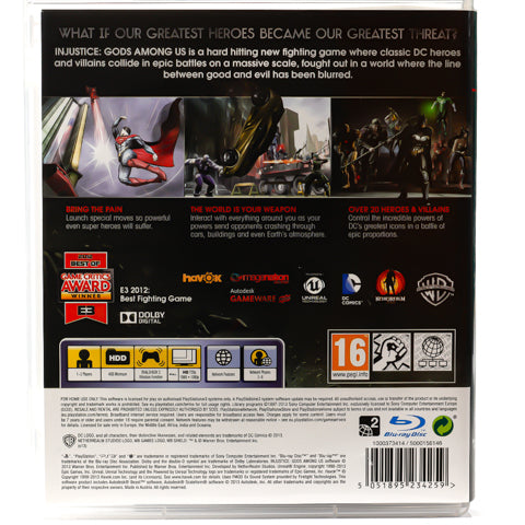 Injustice: Gods Among Us - PS3 spill - Retrospillkongen