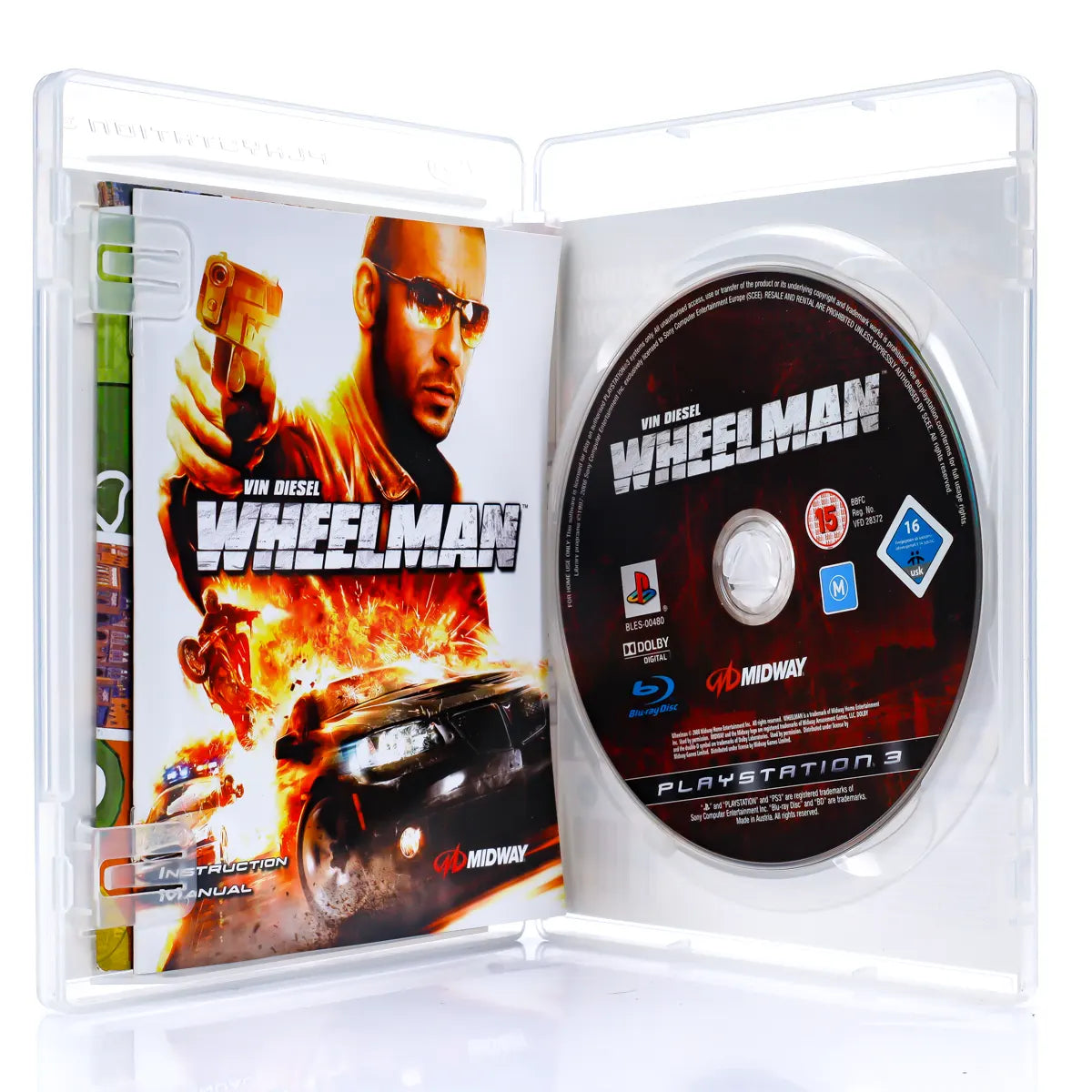 Vin Diesel Wheelman - PS3 spill - Retrospillkongen