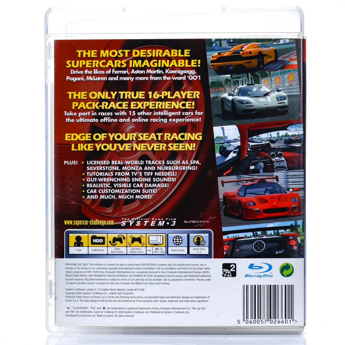 Supercar Challenge - PS3 spill - Retrospillkongen