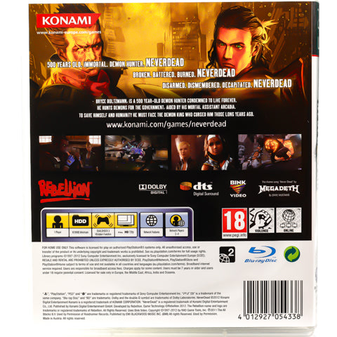 NeverDead - PS3 spill - Retrospillkongen