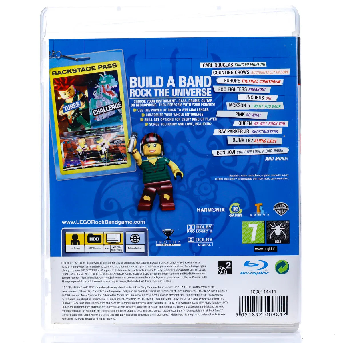 LEGO Rock Band - PS3 spill - Retrospillkongen
