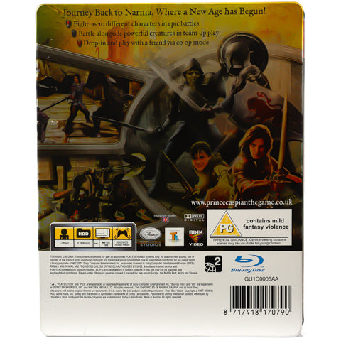 The Chronicles of Narnia: Prince Caspian (Steelbook) - PS3 spill