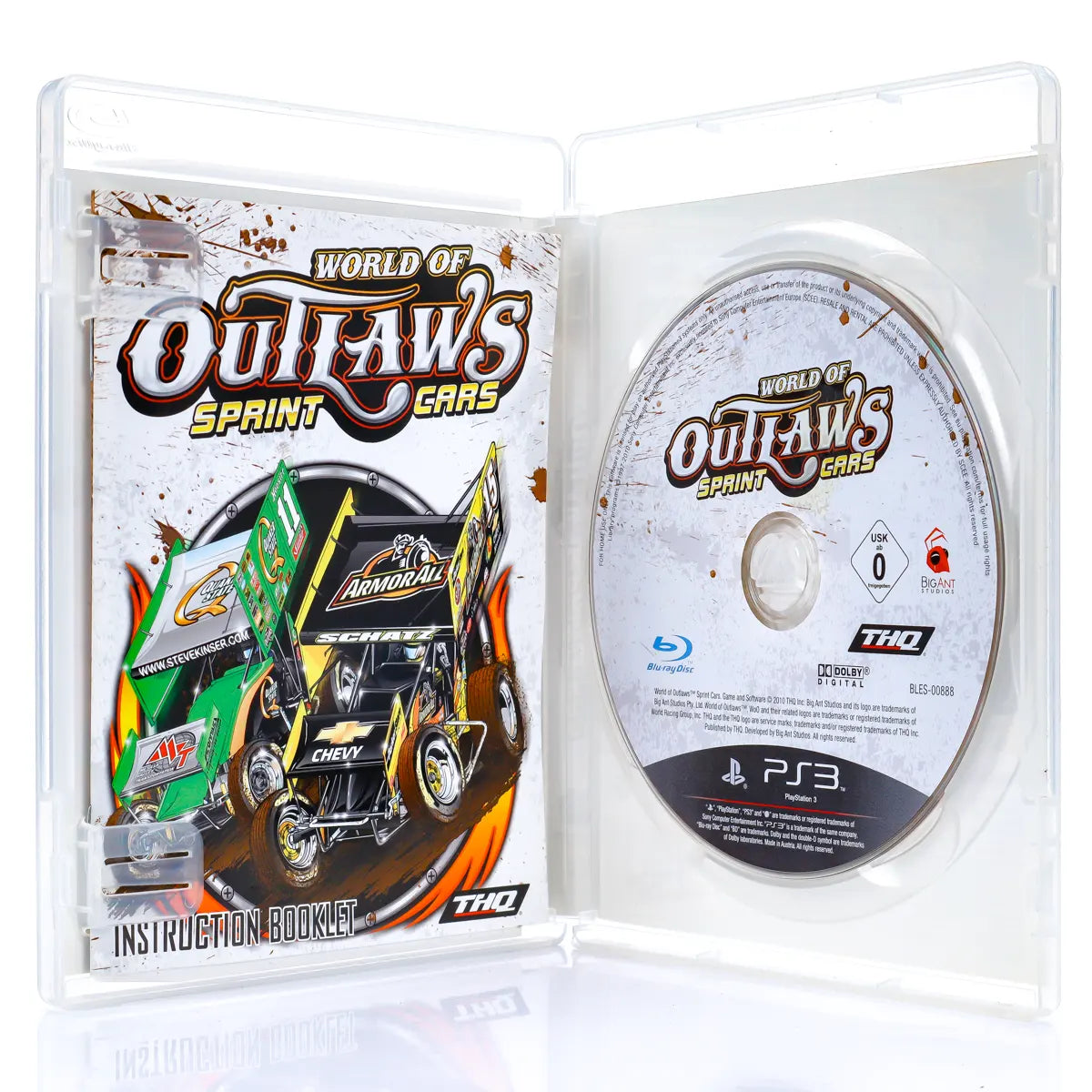 World of Outlaws: Sprint Cars - PS3 spill - Retrospillkongen