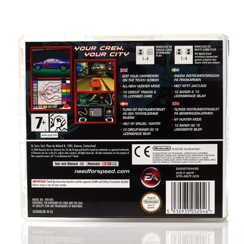 Need for Speed: Carbon - Own the City - Nintendo DS spill - Retrospillkongen