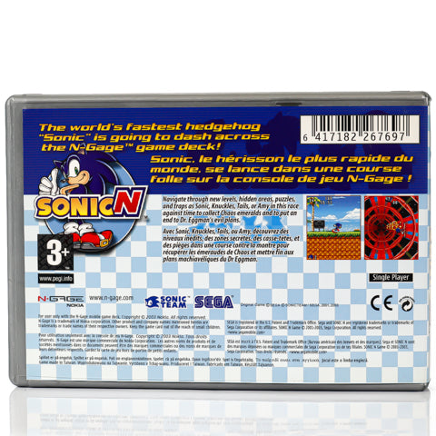 Sonic N - N-GAGE Spill - Retrospillkongen