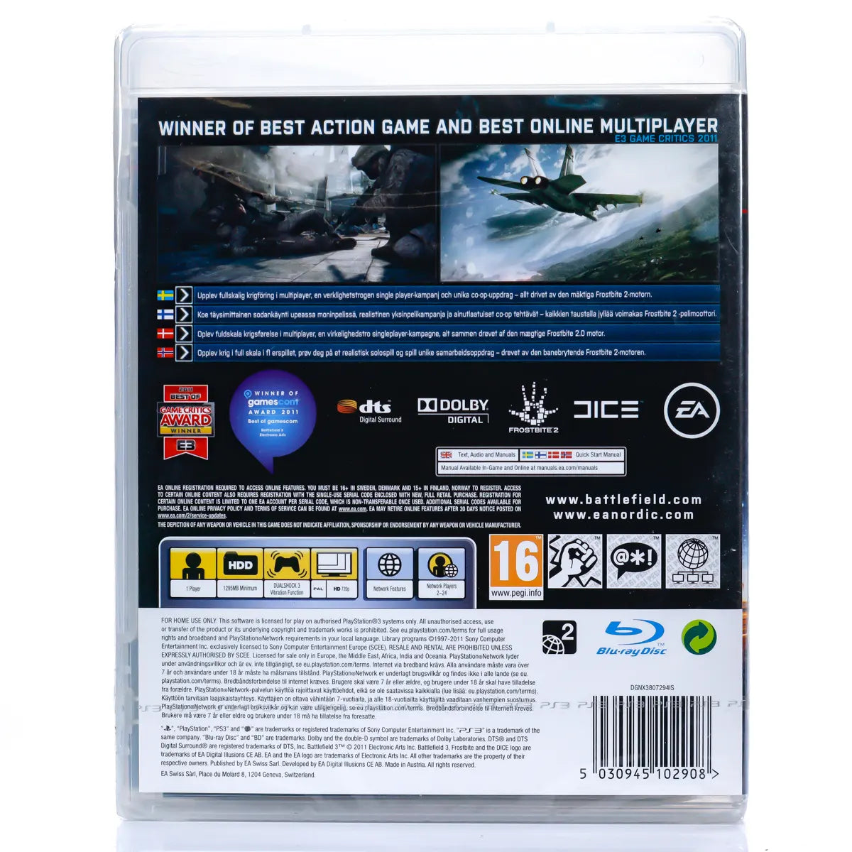 Battlefield 3 - PS3 spill (Forseglet) - Retrospillkongen