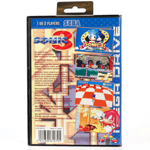 Sonic 3 - SEGA Mega Drive spill - Retrospillkongen