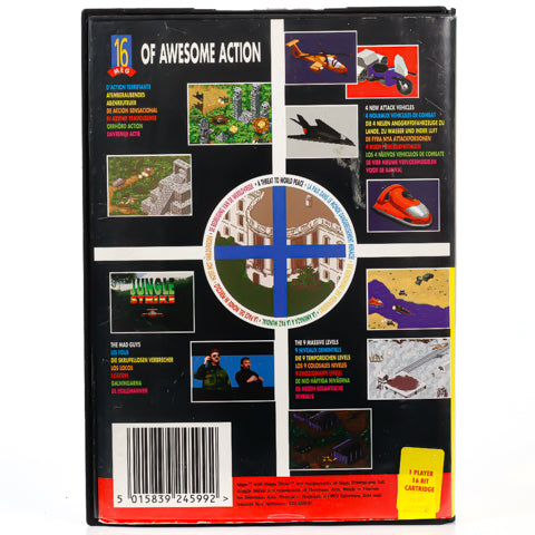 Jungle Strike: The Sequel to Desert Strike - SEGA Mega Drive spill - Retrospillkongen
