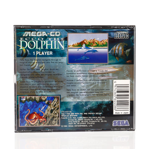 Ecco the Dolphin - SEGA Mega-CD spill - Retrospillkongen