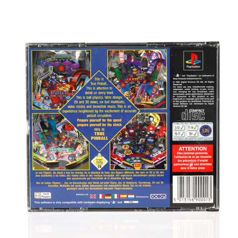 True Pinball - PS1 spill - Retrospillkongen