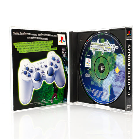 Syphon Filter 3 - PS1 spill - Retrospillkongen