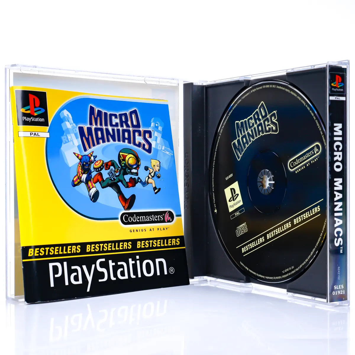 Micro Maniacs - PS1 spill - Retrospillkongen