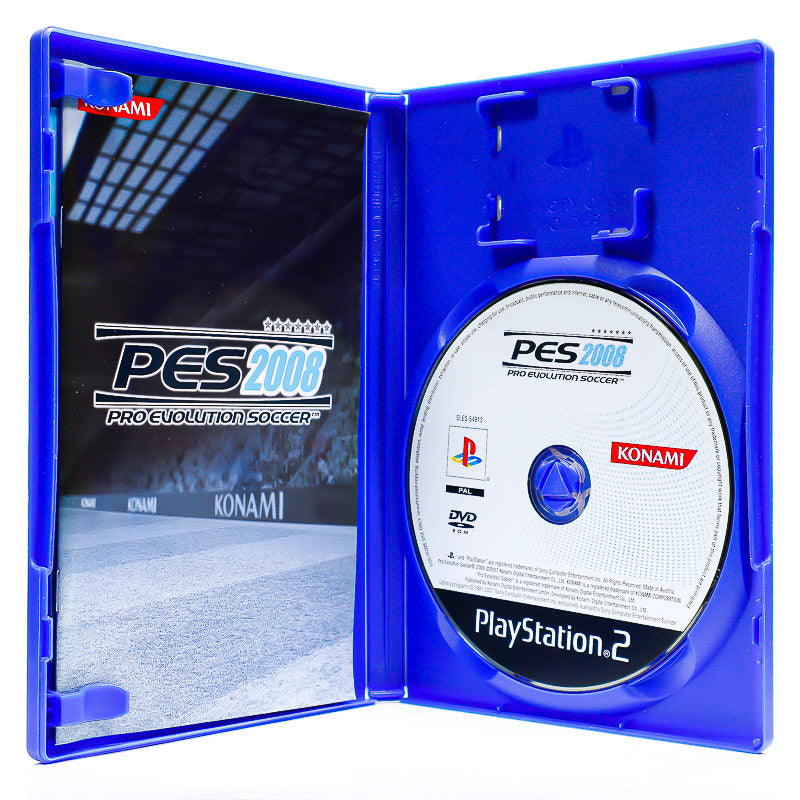 PES 2008: Pro Evolution Soccer - PS2 spill - Retrospillkongen