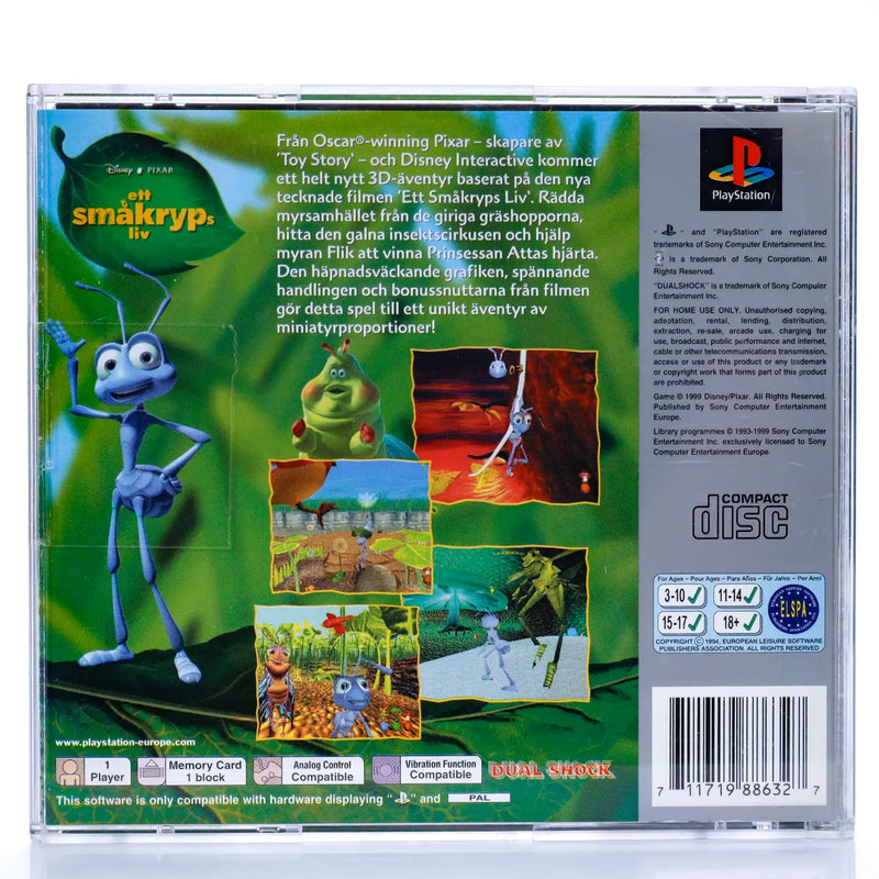 Disney • Pixar A Bug's Life - PS1 spill
